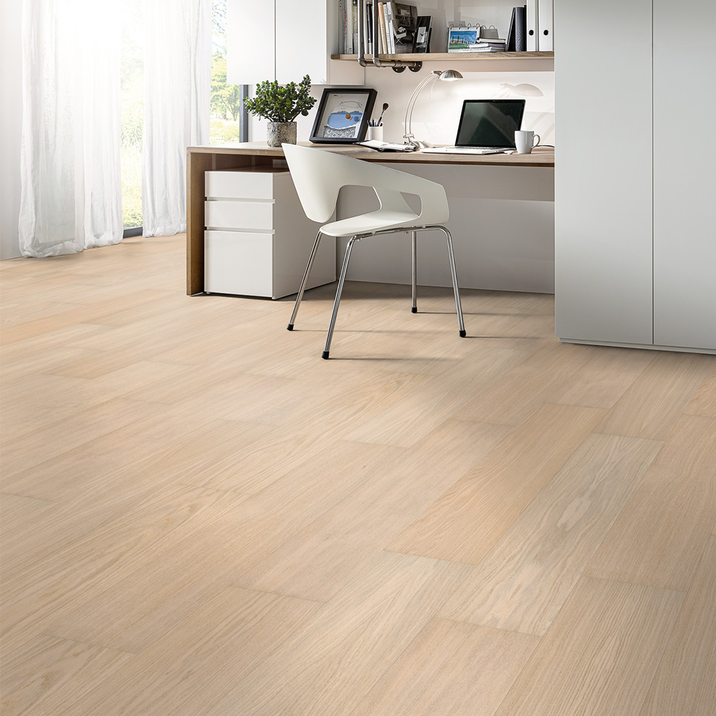 Parquet feuille de bois